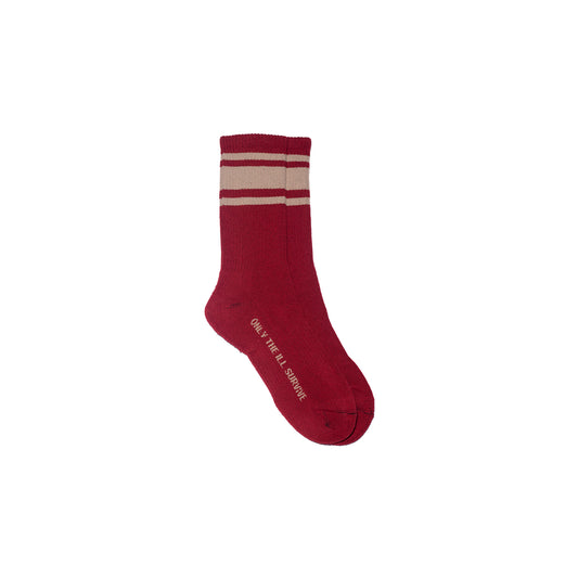 Only The Ill Survive Socks (Maroon)